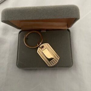 Vintage Gold plated Key Ring by Kelly Waters